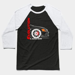 Lancer Evolution Baseball T-Shirt